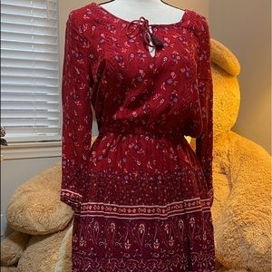 Hollister long sleeves dress